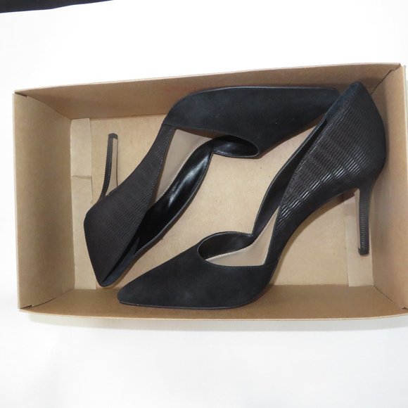 Vince Camuto Hi Heeled Textured and Velvet heel - Picture 11 of 11